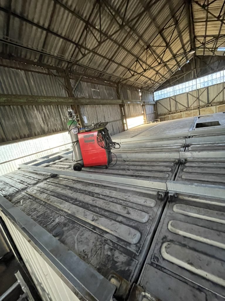 Travaux de fabrication métallique pour le simulateur Héphaïstos